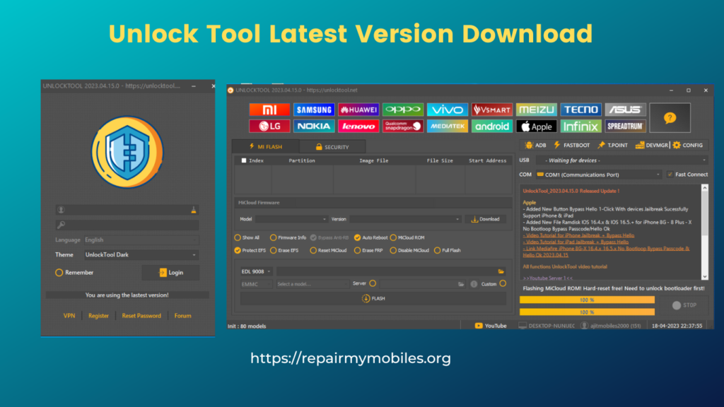 Unlock Tool Latest Version Download Repairmymobiles