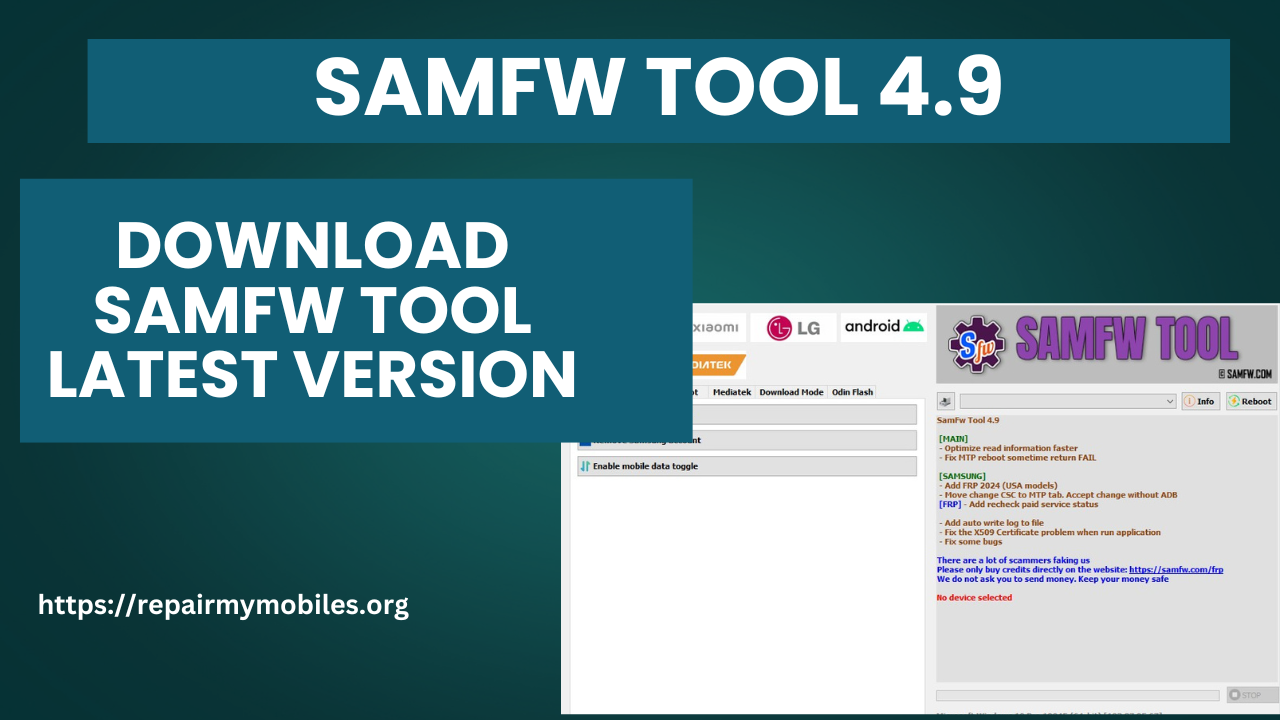 Download SamFw Tool Latest Version (2025)