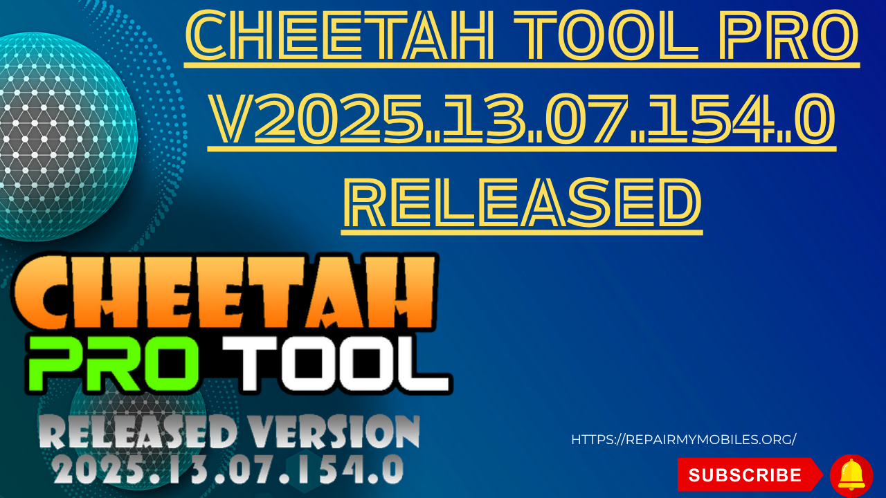 CHEETAH TOOL PRO V2025.13.07.154.0 Released